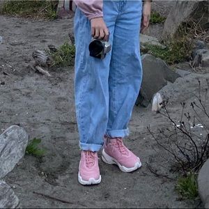 Puma thunder fire rose women sneaker